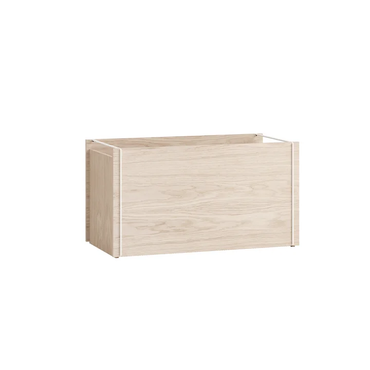 Moebe - Aufbewahrungskiste, Eiche / warm grey