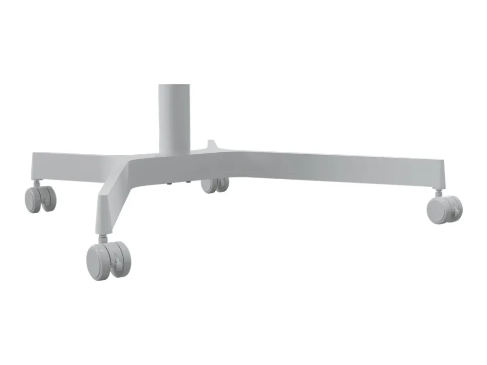 Leitz Ergo hæve-sænke skrivebord med hjul 60x80 cm hvid