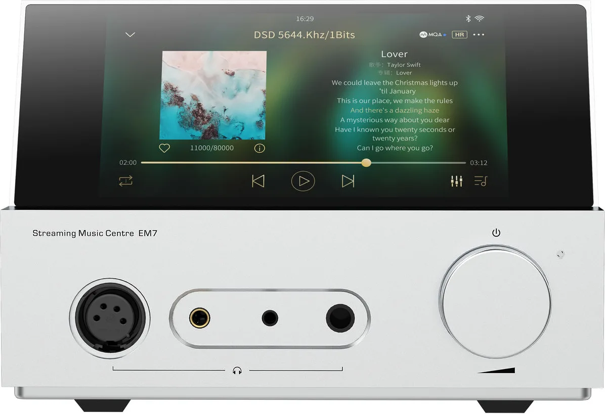 Shanling EM7 Streaming Music Center Silver Lecteurs réseau audio