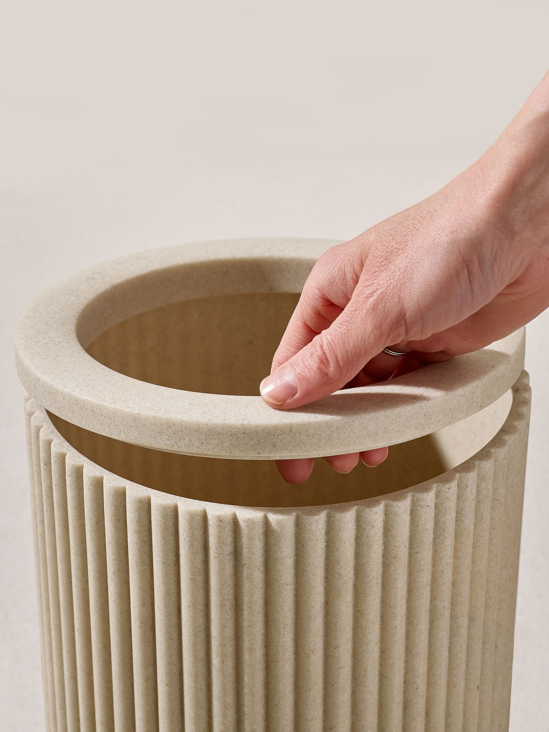 Resin Ribbed Bin