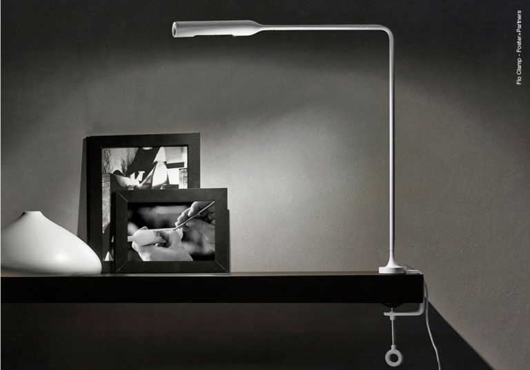 Lumina Flo Clamp klemlamp LED 3000K zwart