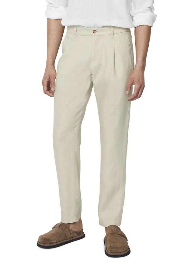 Marc O’Polo Osby Jogger Pleats Gray silk
