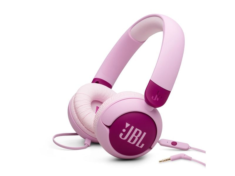 JBL On-Ear-Kopfhörer JR320 Violett Kabelgebundene Kinderkopfhörer mit reduzierter Lautstärke