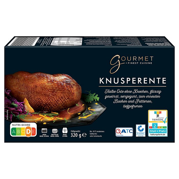 GOURMET FINEST CUISINE Knusperente 320 g