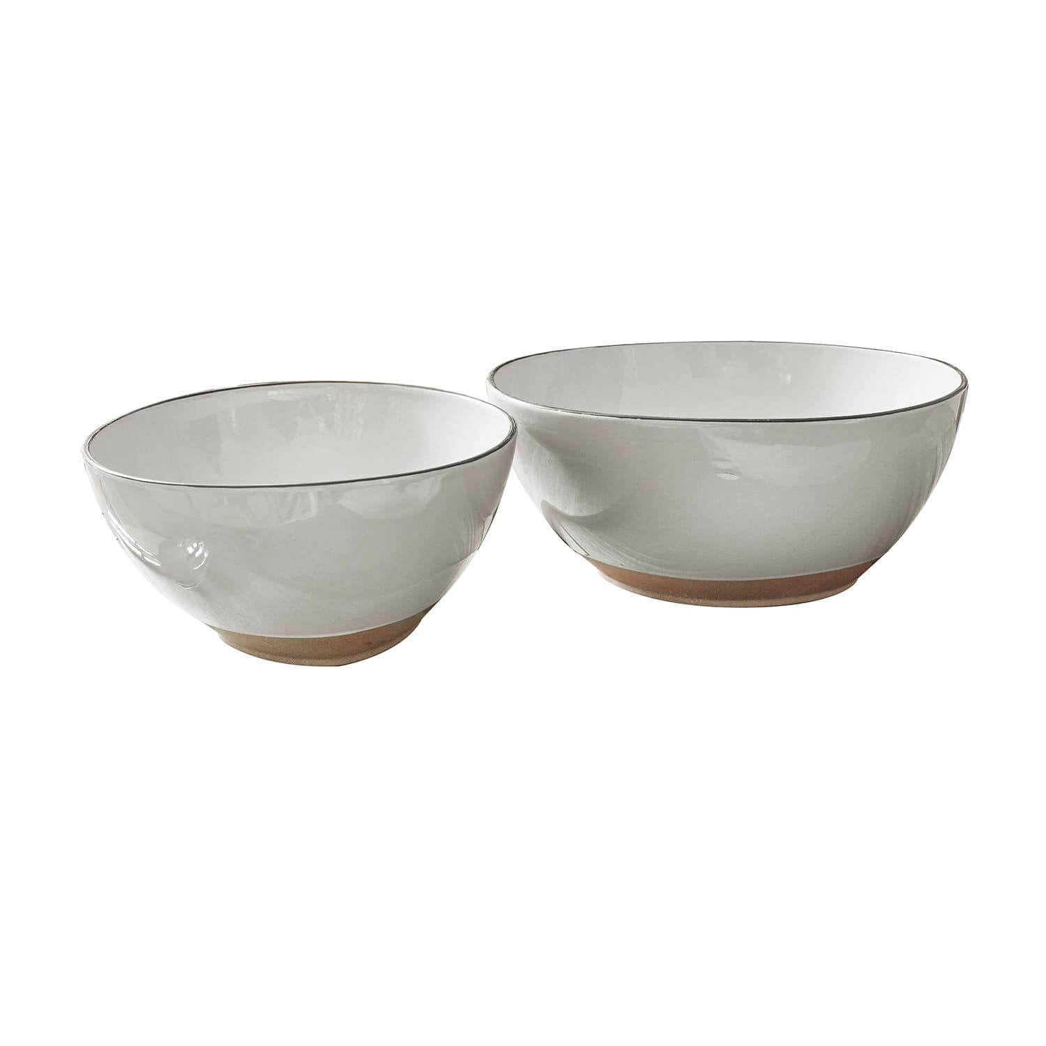 Salatschüssel 2er Set Biarré weiß