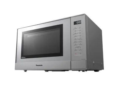 Panasonic NN-GT47KMGPG - Mikrobølgeovn med grill - 31 liter - 1000 W - sølv