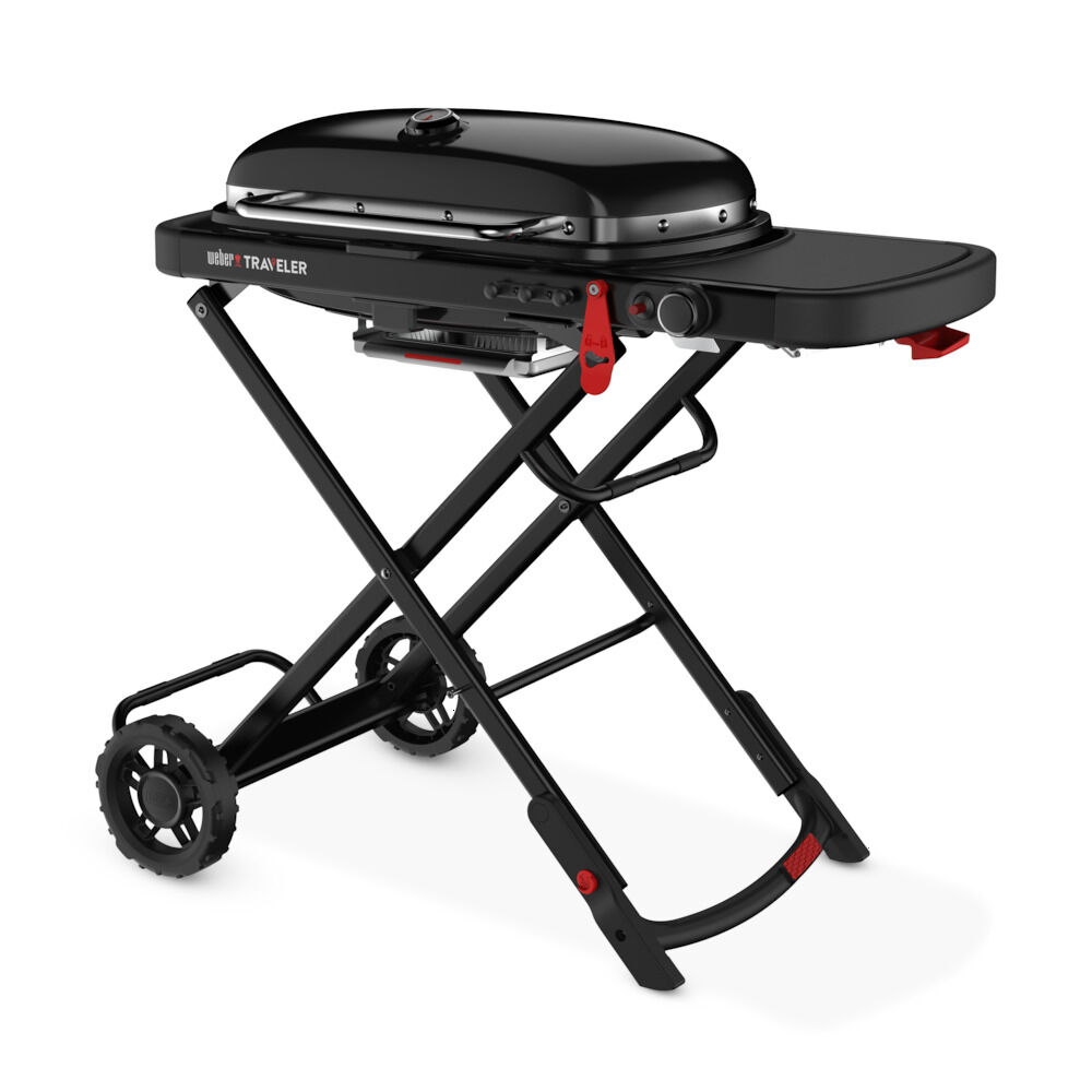 Weber Traveler LP Stealth - Gasbarbecue - Zwart - 1