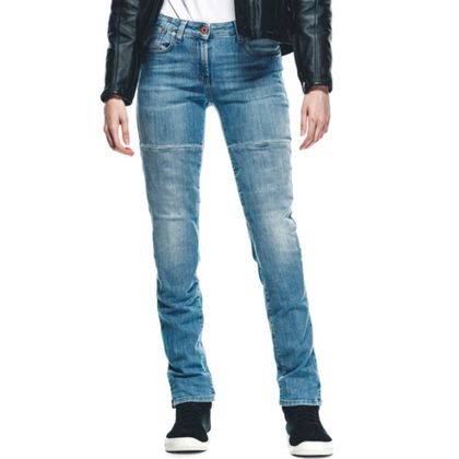 Jean Dainese DENIM STONE LADY - Slim - Bleu