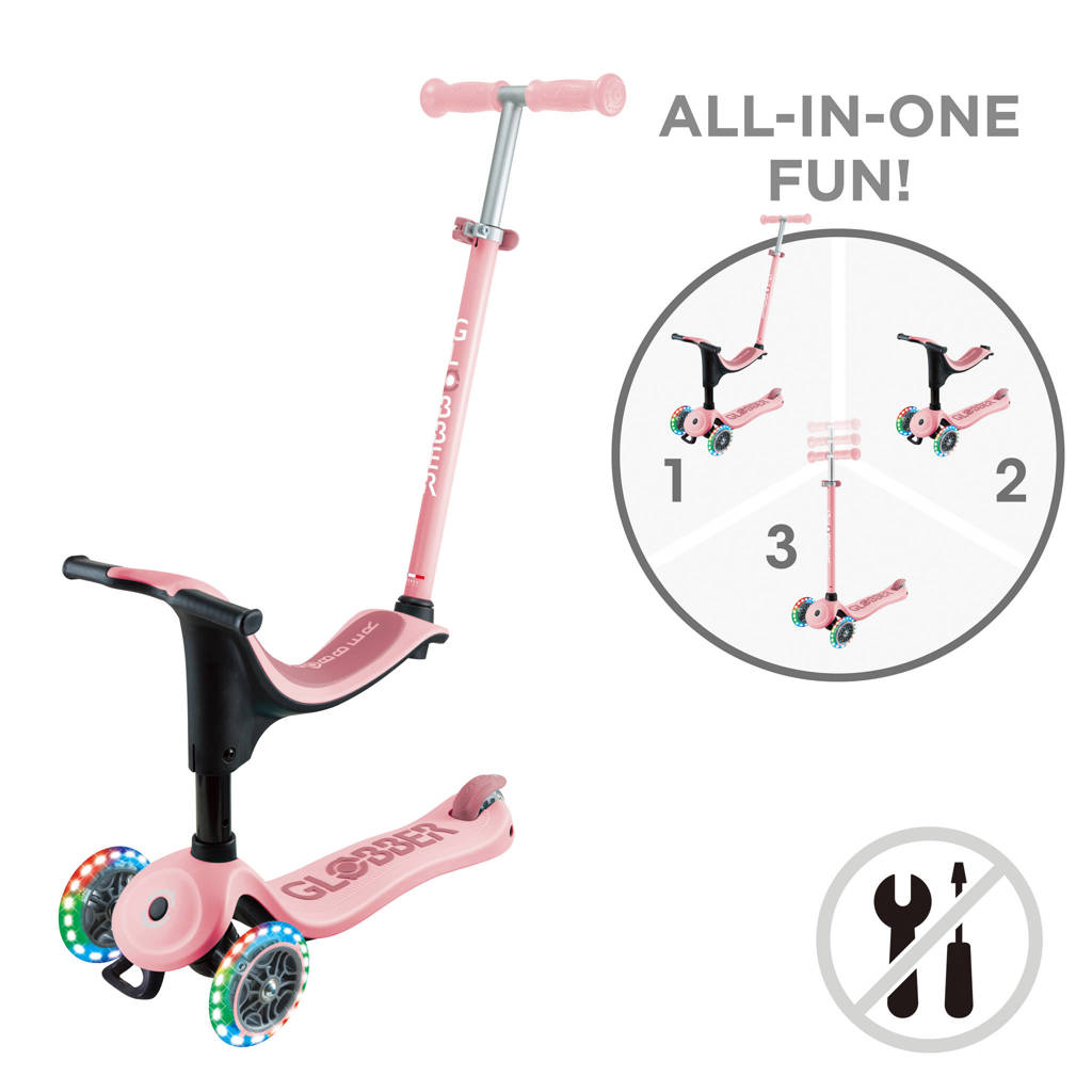 Go Up Sporty Lights Pastel Pink