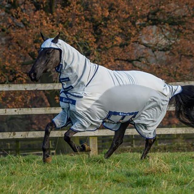 Eczeemdeken Bucas Sweet Itch X Light Full Neck Zilver