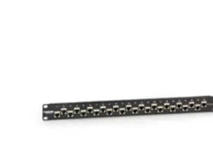 Black Box CAT6a - Patch-panel - CAT 6a - 1U - 19
