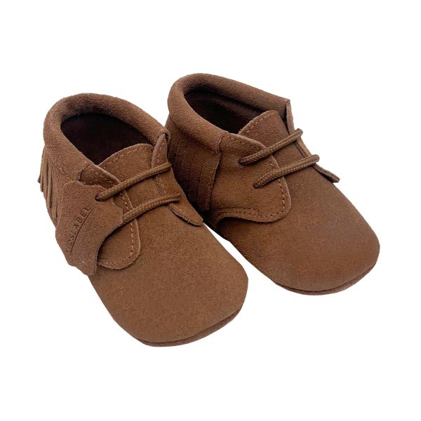 Kidslabel Fringe Babyschoentjes - Beige