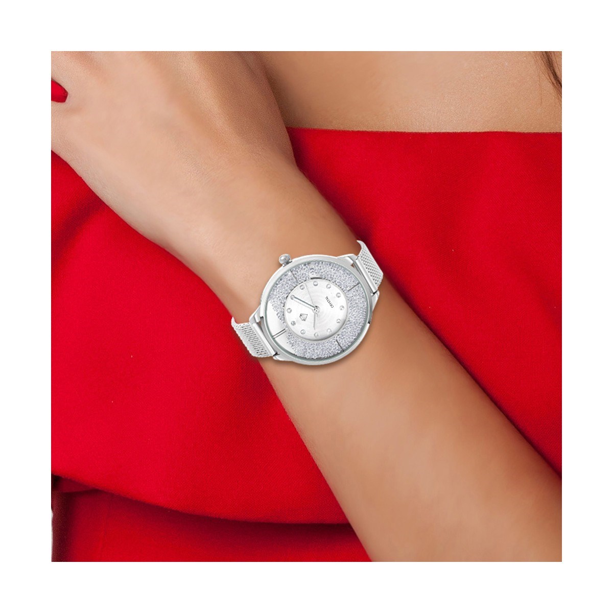 Montre Elsa SC Crystal ornée de Cristaux scintillants