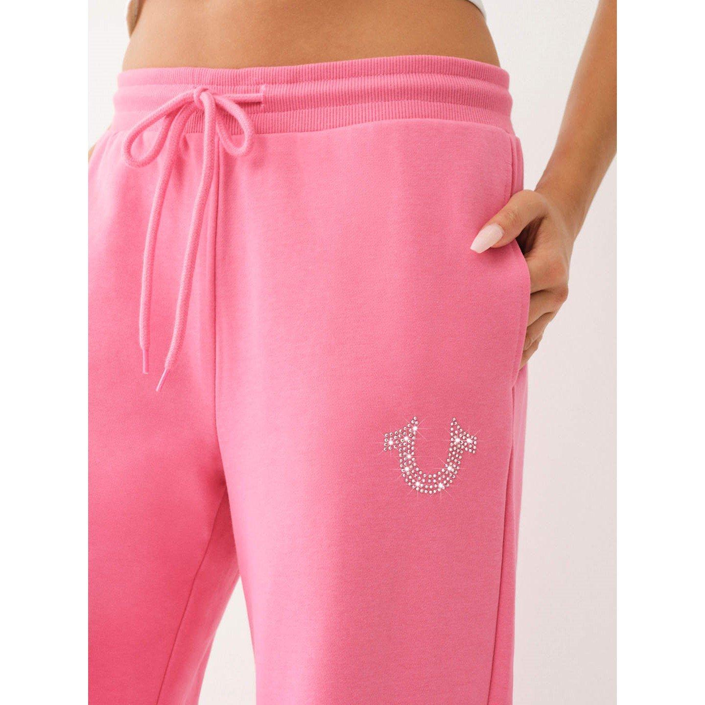 True Religion TR Logo Jogging Bottoms Womens