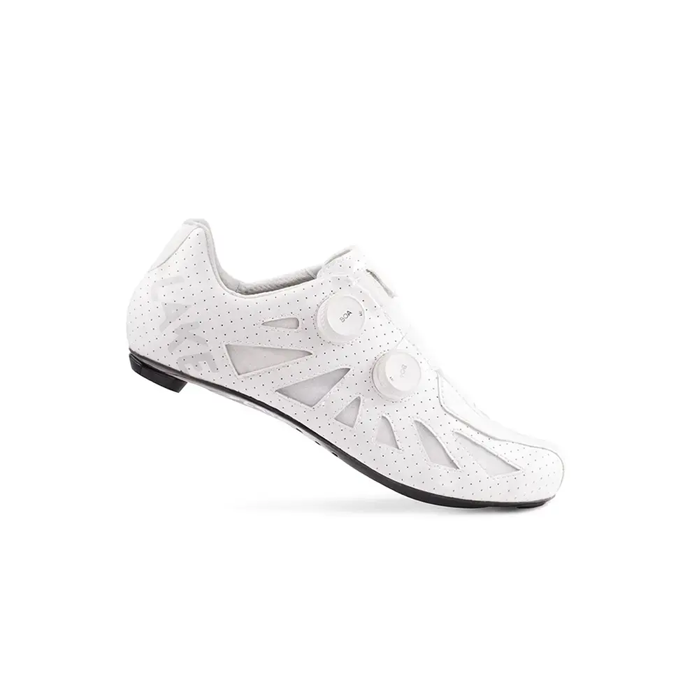 Lake CX302 Wide Wielrenschoenen Wit/Wit Heren