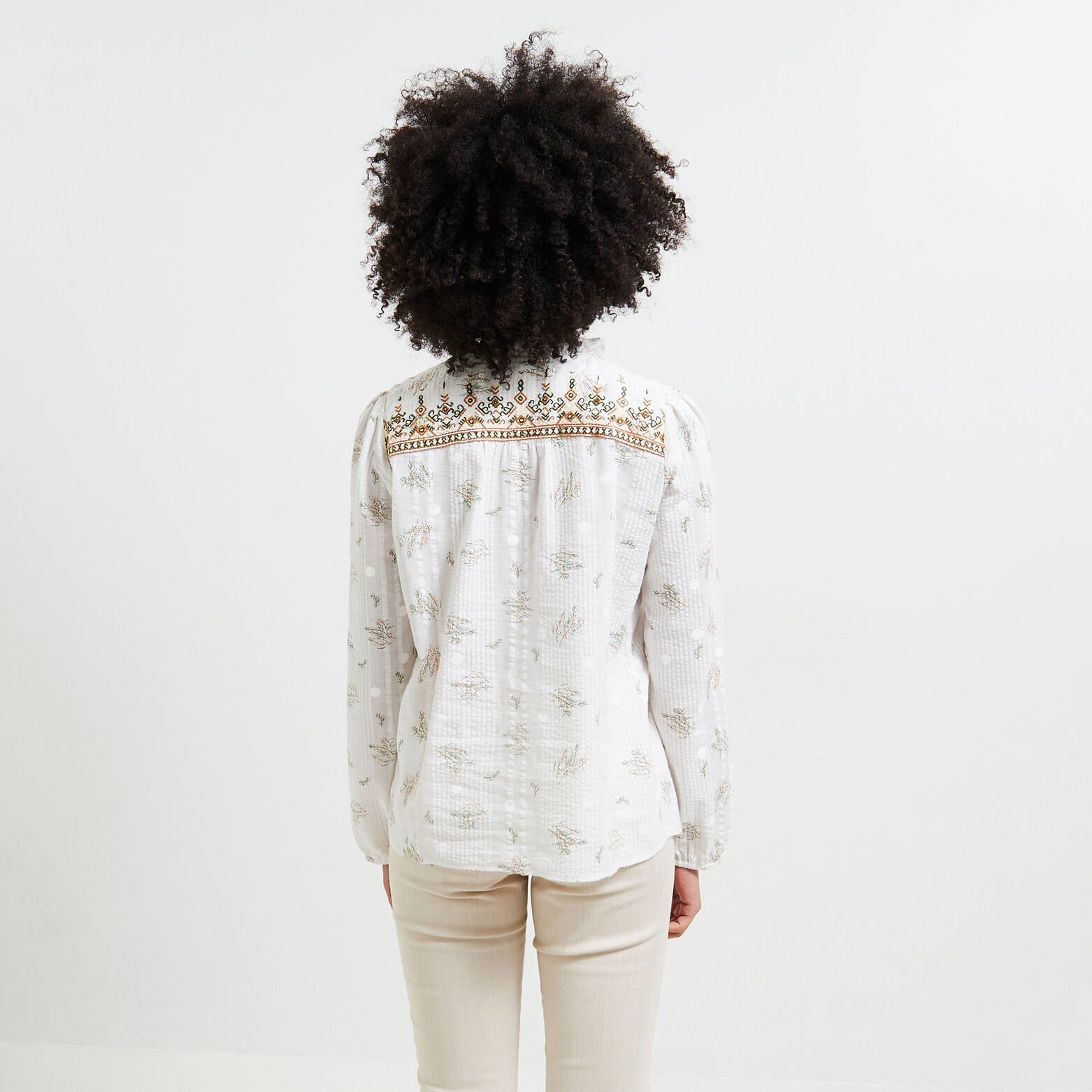 Blouse imprimée femme