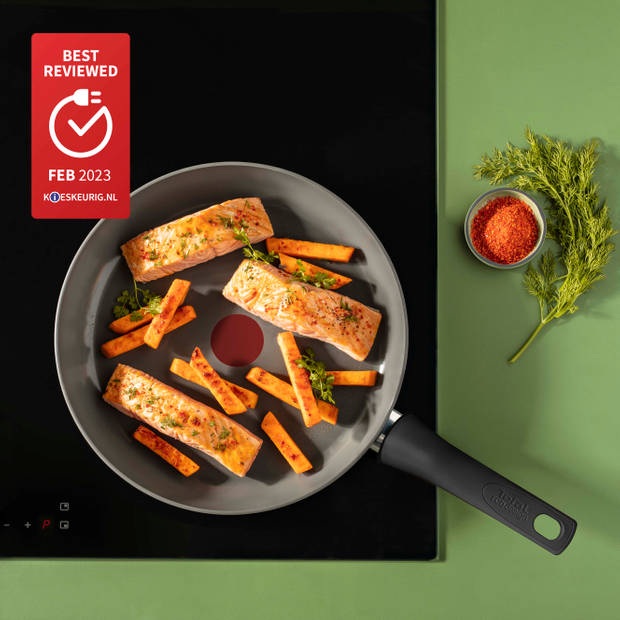Tefal Reinvent keramische koekenpan 28 cm