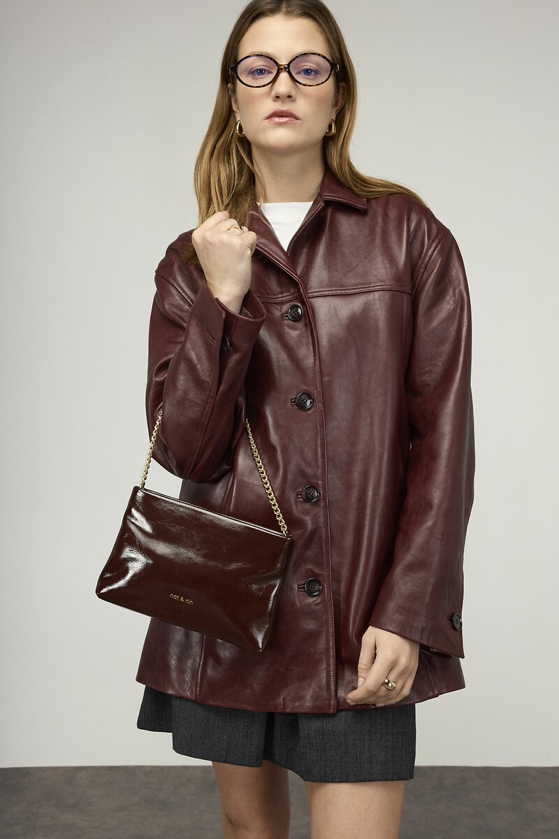NAT & NIN<br>Bolsa de couro MOLLY