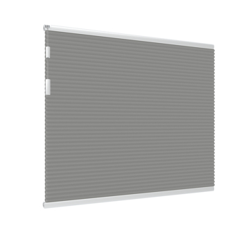 Dubbel plisségordijn Recht raam 8203 beige