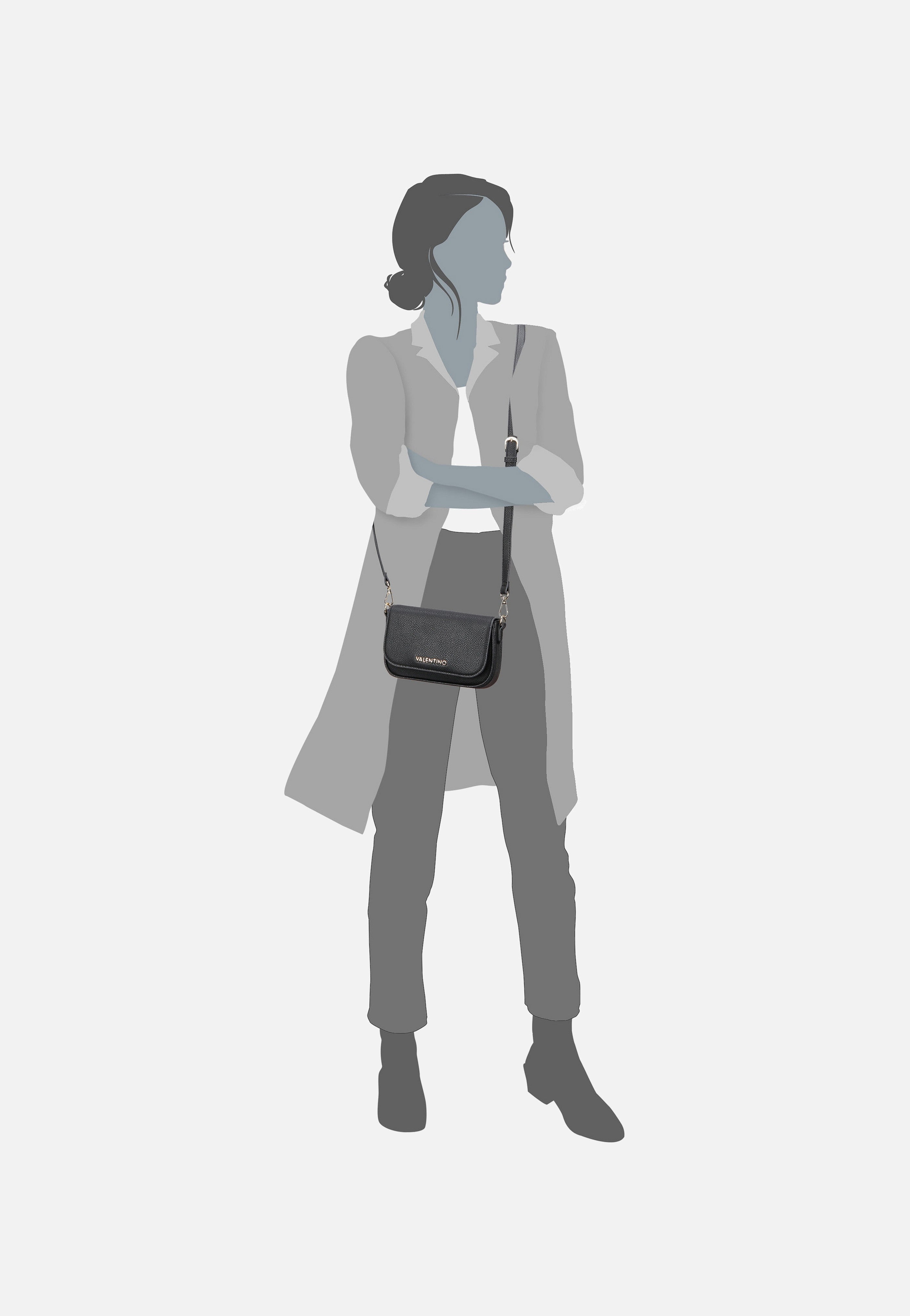 Miramar E02G Nero - Crossbody Bag