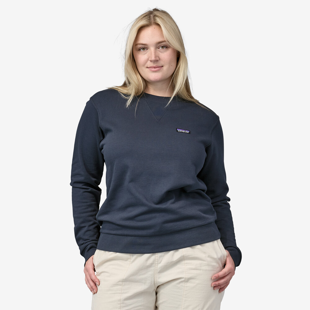 Regeneratives Sweatshirt aus Bio-zertifizierter Baumwolle mit Rundhalsausschnitt
