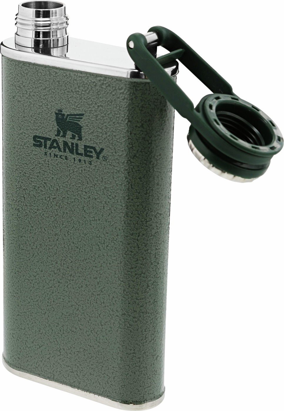Lommelerke Classic Flask - 0.23L Hammertone Green