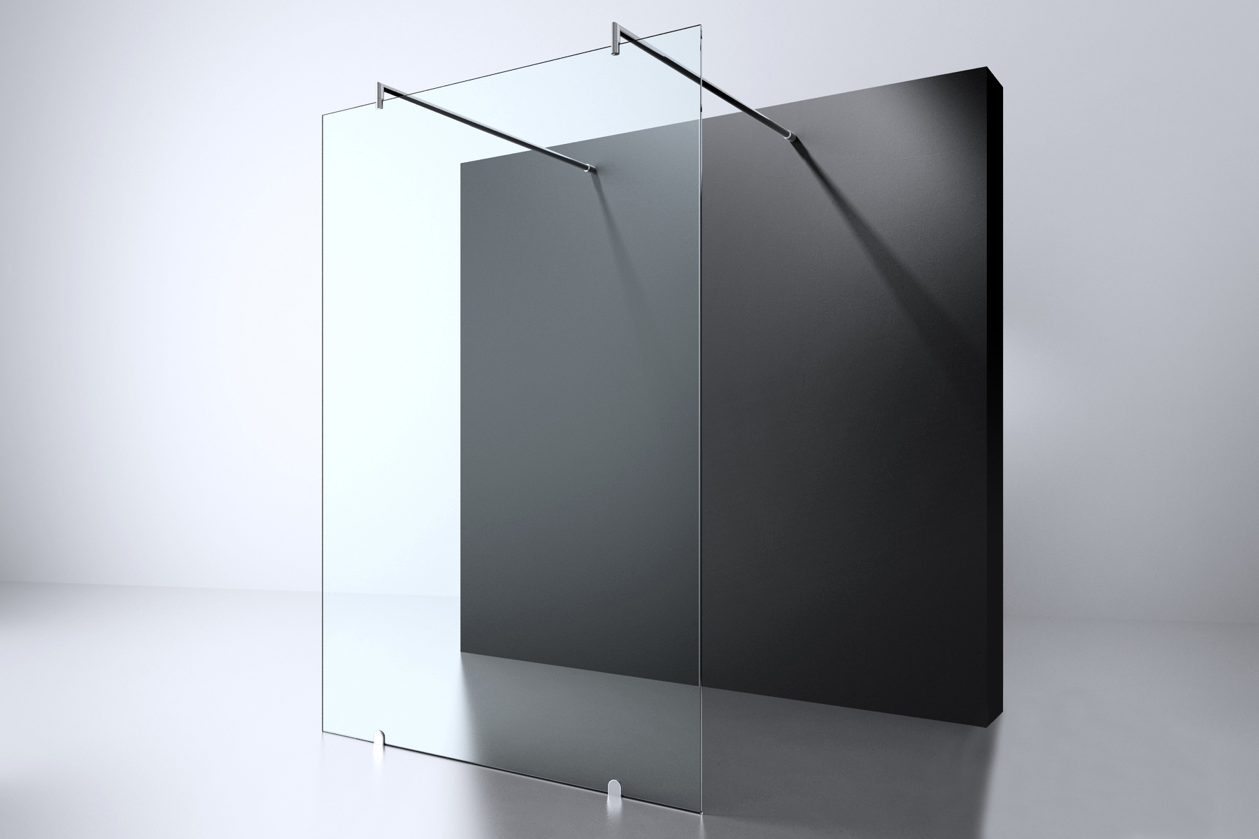 Best Design Erico vrijstaande douchewand 120x200cm ANTI-KALK
