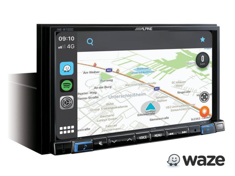 Alpine Autoradio INE-W720D 2 DIN Autoradio mit DAB/DAB -Tuner