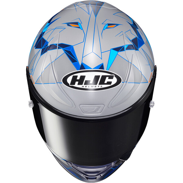 HJC - Casque RPHA 1 Pol Espargaro Replica MC2SF / Gris / Bleu / Orange