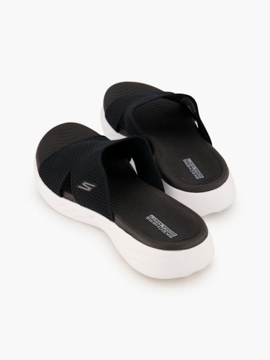 Skechers Slide Schwarz
