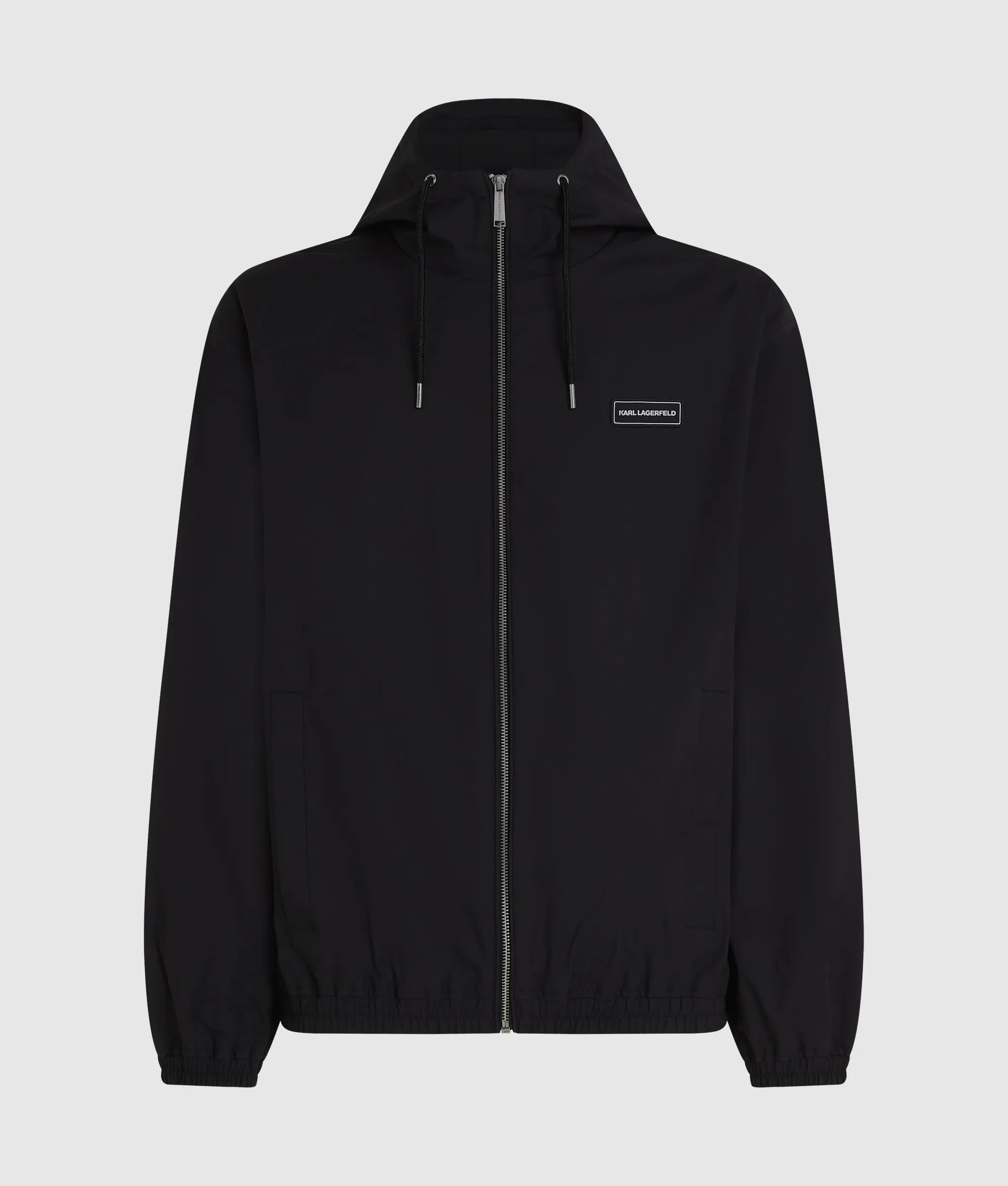 Jack met logopatch en ritssluiting