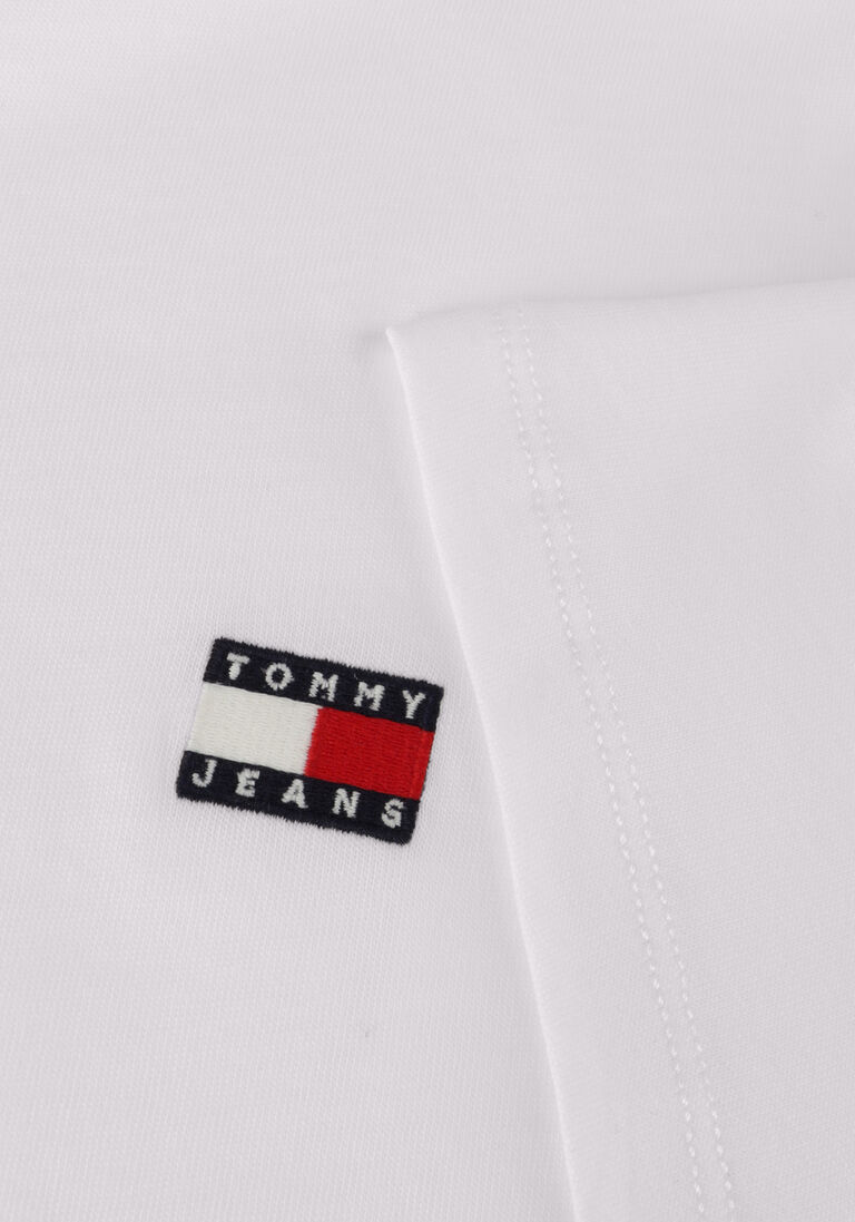 TOMMY JEANS witte tommy jeans t-shirt tjm reg badge tee ext