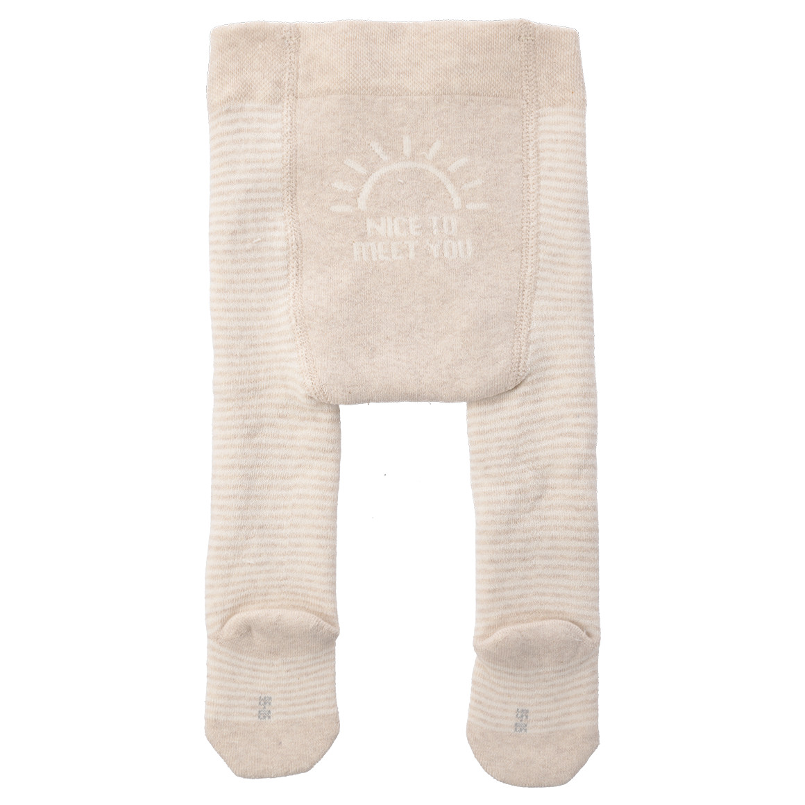 Topomini Baby Frottee-Strumpfhose in weicher Qualität creme