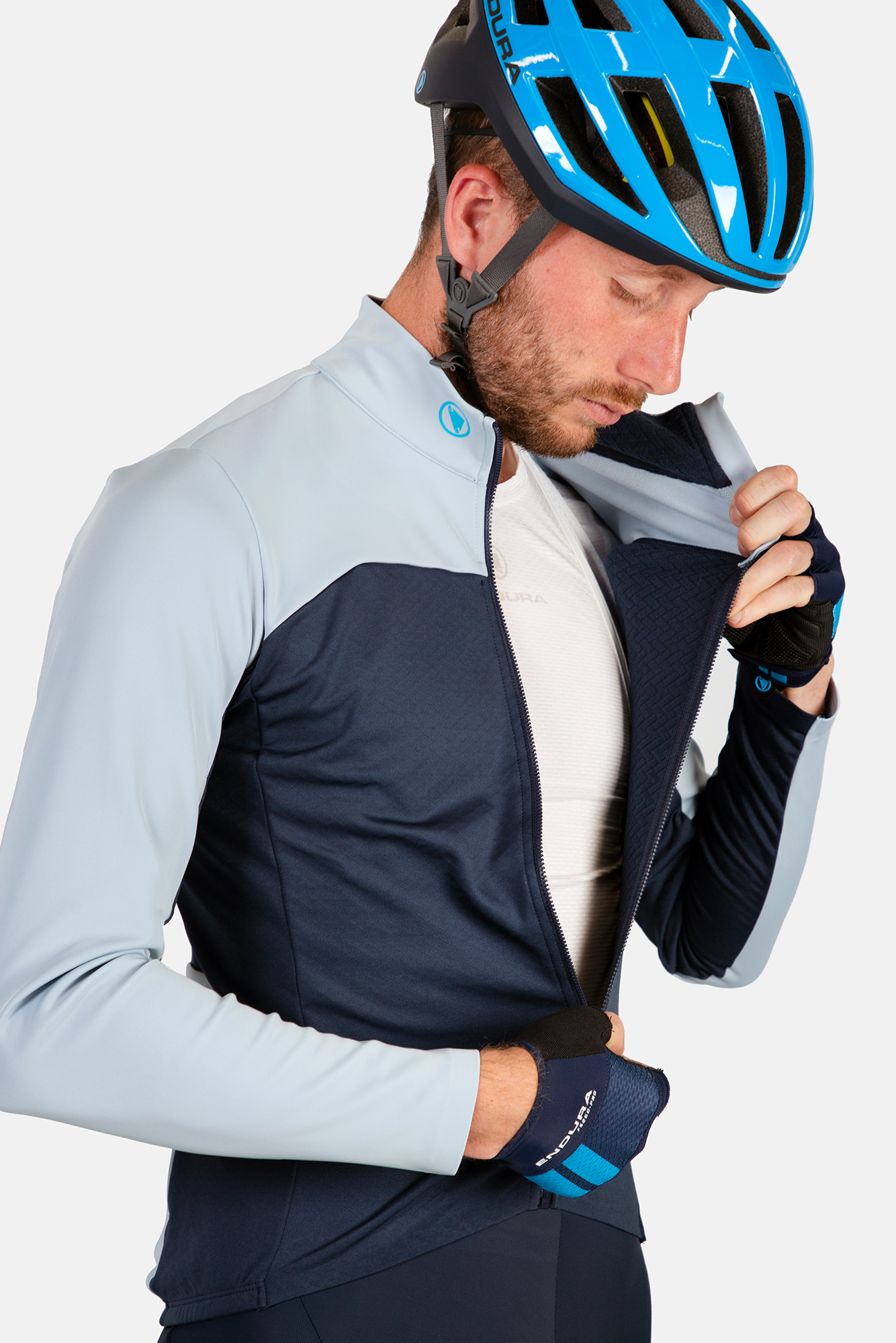 Endura FS260-Pro Roubiax Jersey Ink Blue