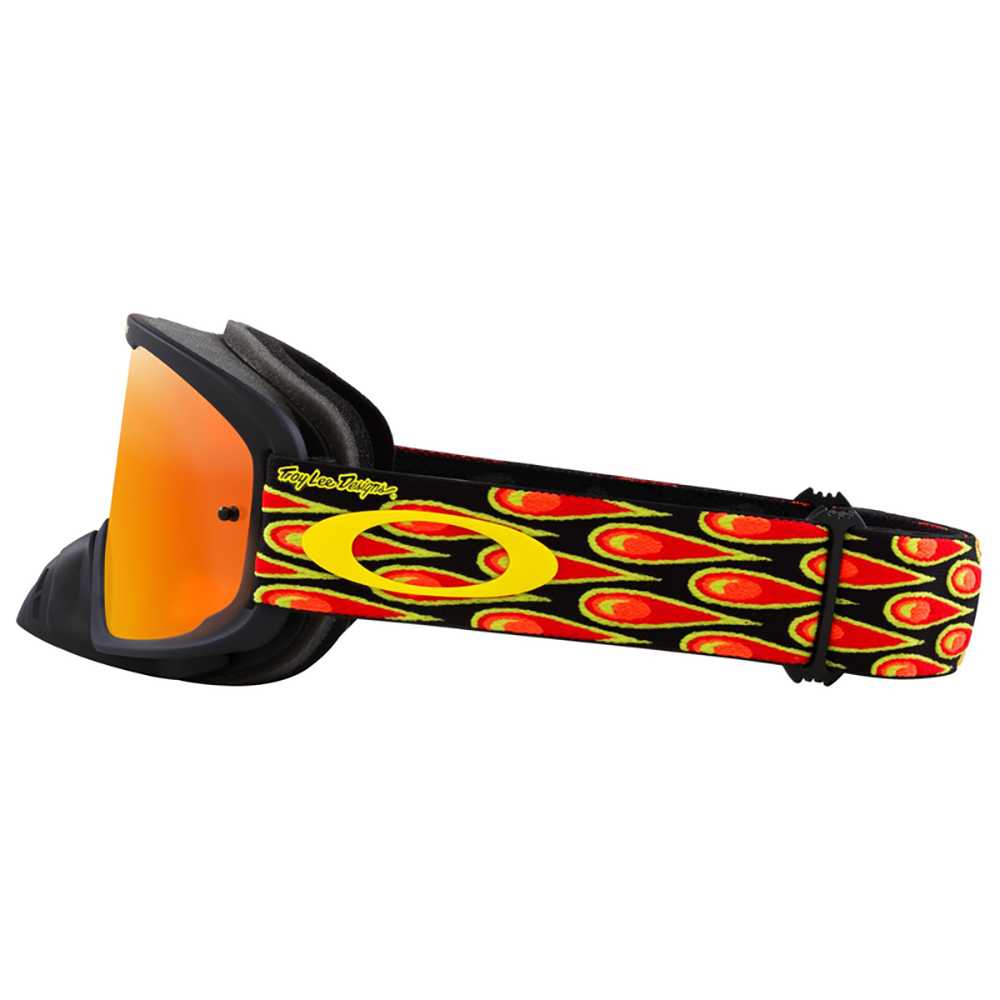 Oakley - Masque O Frame 2.0 Pro MX Troy Lee Designs Speed Bubbles - Ecran iridium Noir / Jaune