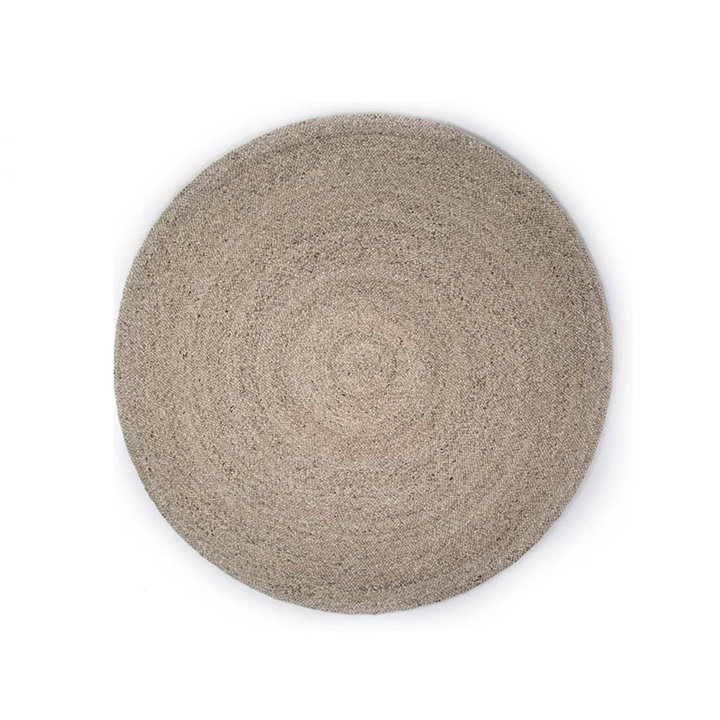 Rond wollen vloerkleed - Bellano ST Lichtgrijs 814