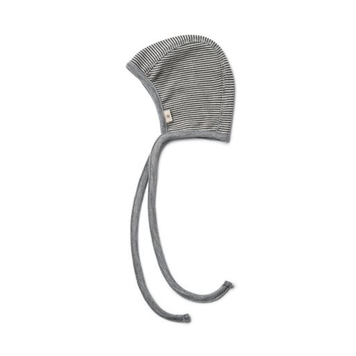 Wheat Billie Wool Hue, Navy Stripe, 1-3 mdr.