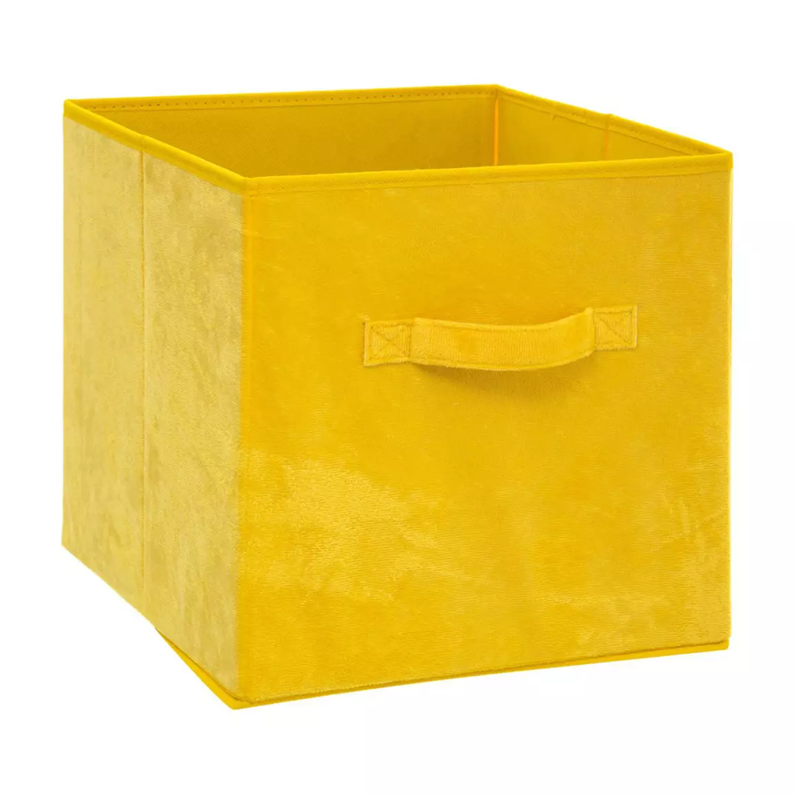 Panier de rangement Velouria Jaune