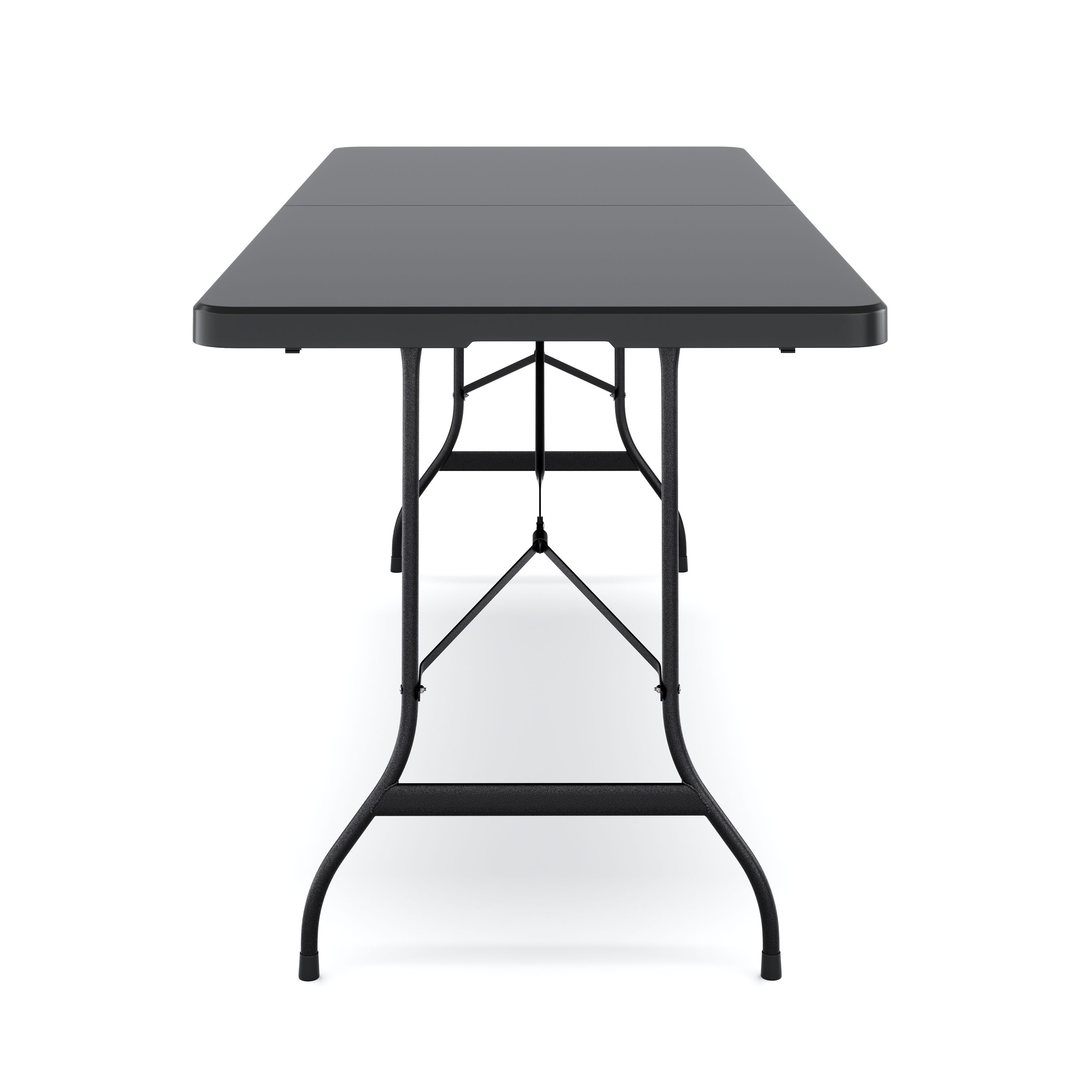 Campingtisch klappbar 180 x 75 cm schwarz