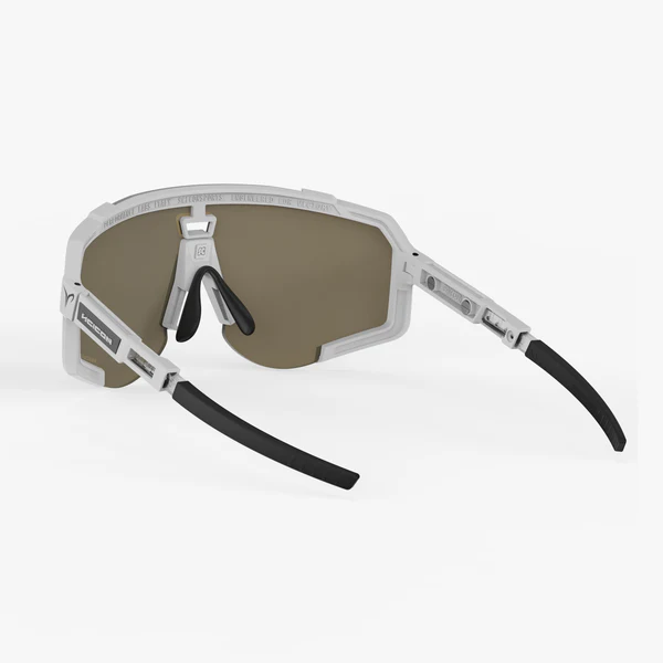 Scicon Aeroscope cykelbriller world champion white gloss/multimirror bronze