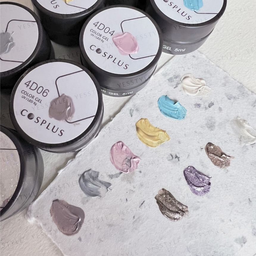 Cosplus - 4D Micro-Carving Metaalkleur Gel
