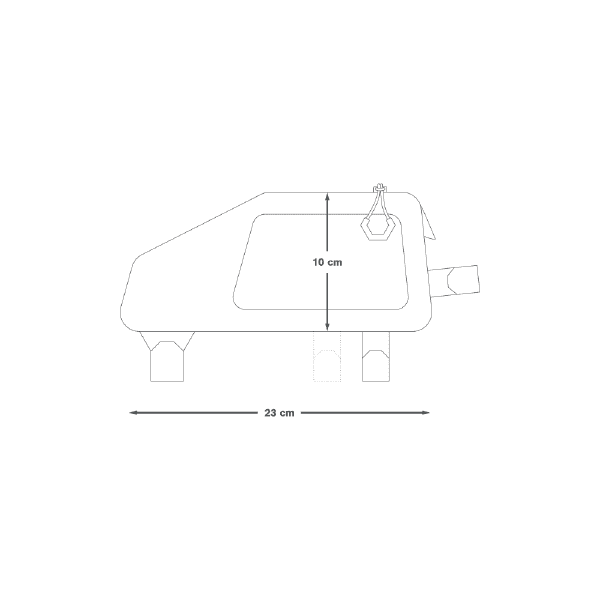 Saccoche Vélo APIDURA BACKCOUNTRY TOP TUBE PACK 1L UNI