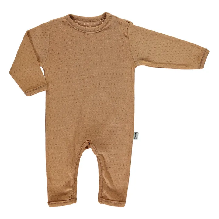 Poudre Organic Pyjama Ajouré Armoise | Camel