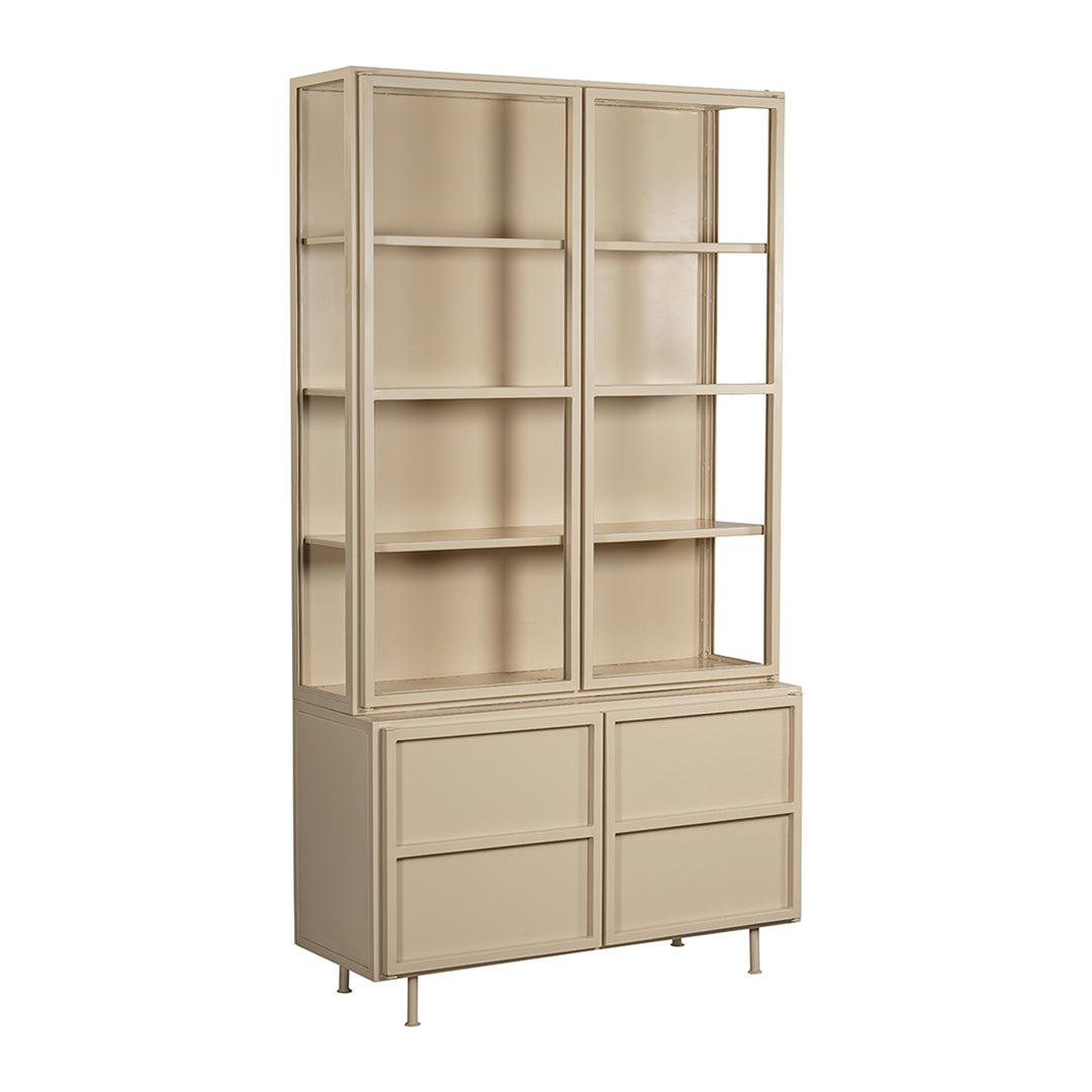 New Routz Langley Vitrinekast - Zand