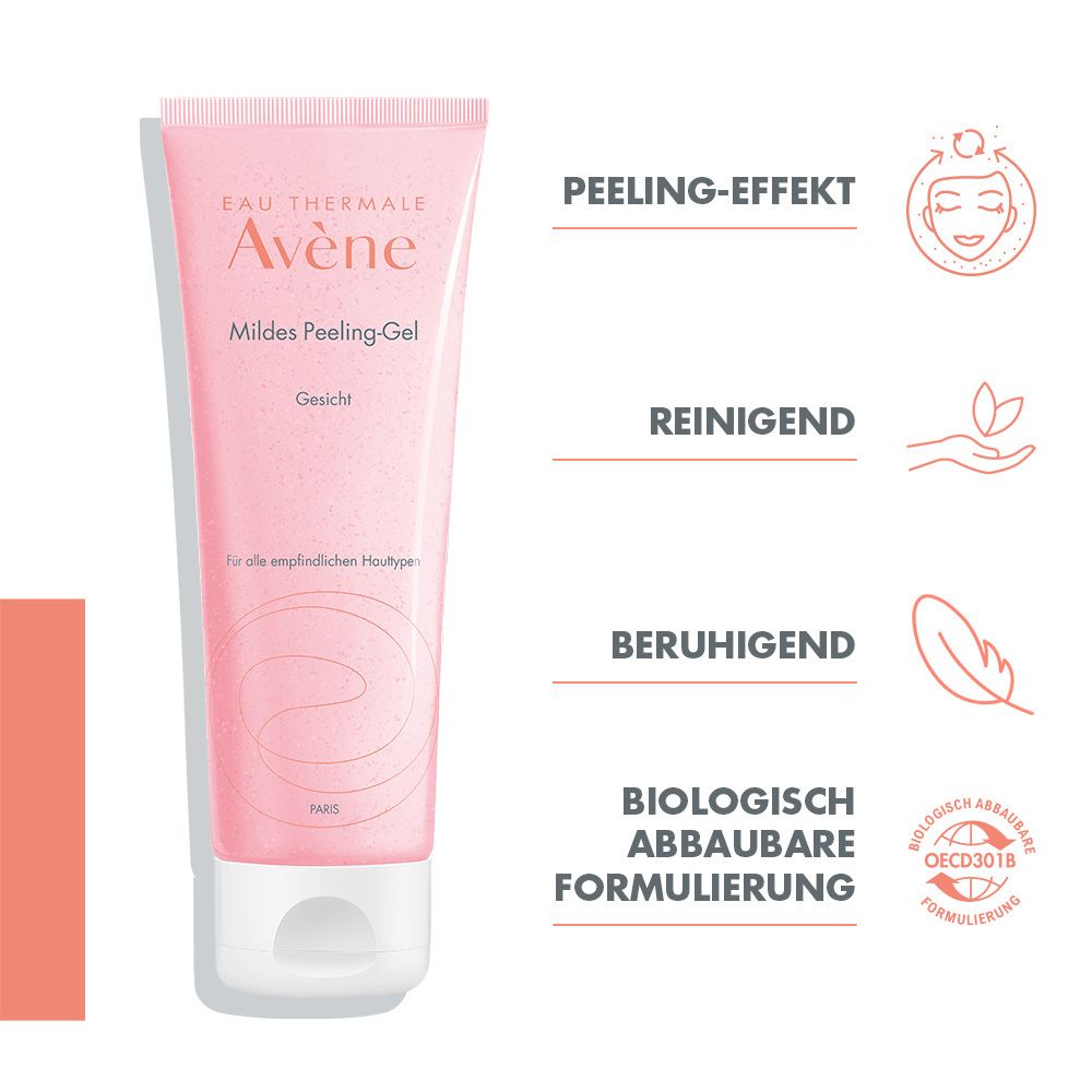 Avène Mildes Peeling-Gel - für empfindliche Hauttypen und ein verfeinertes Hautbild
