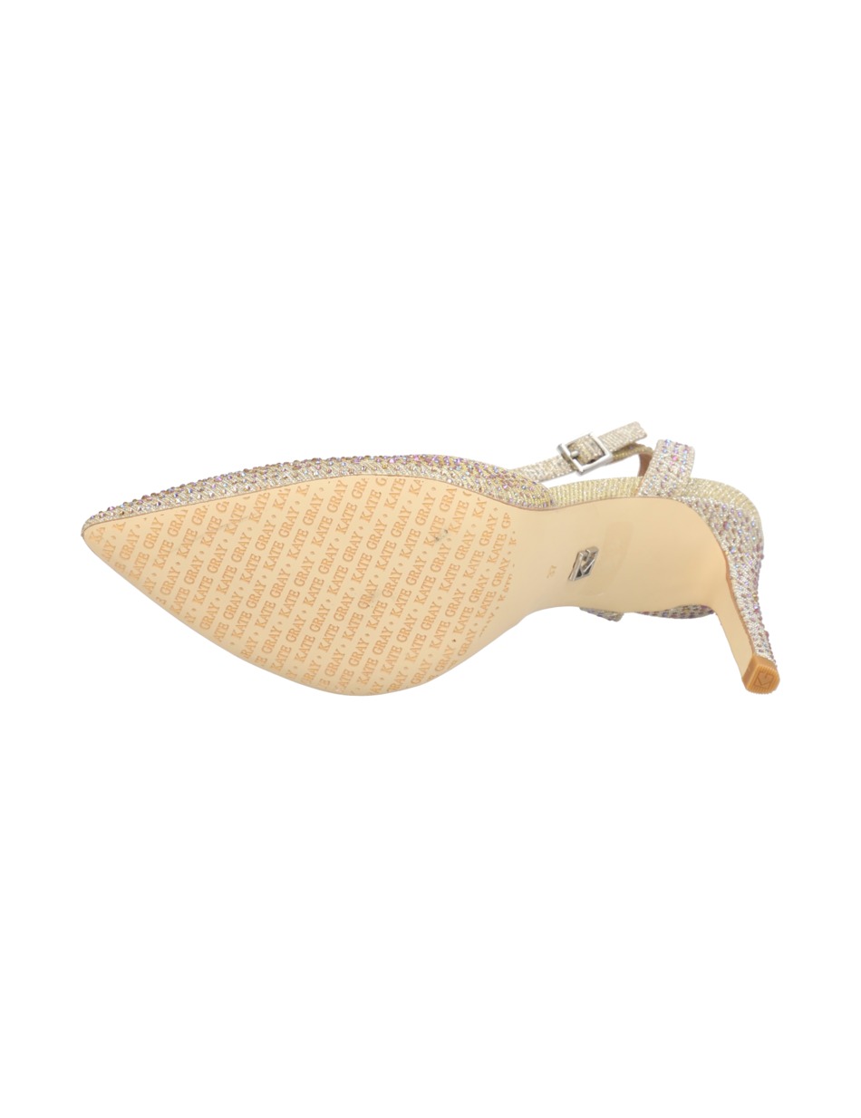 Textil Slingpumps