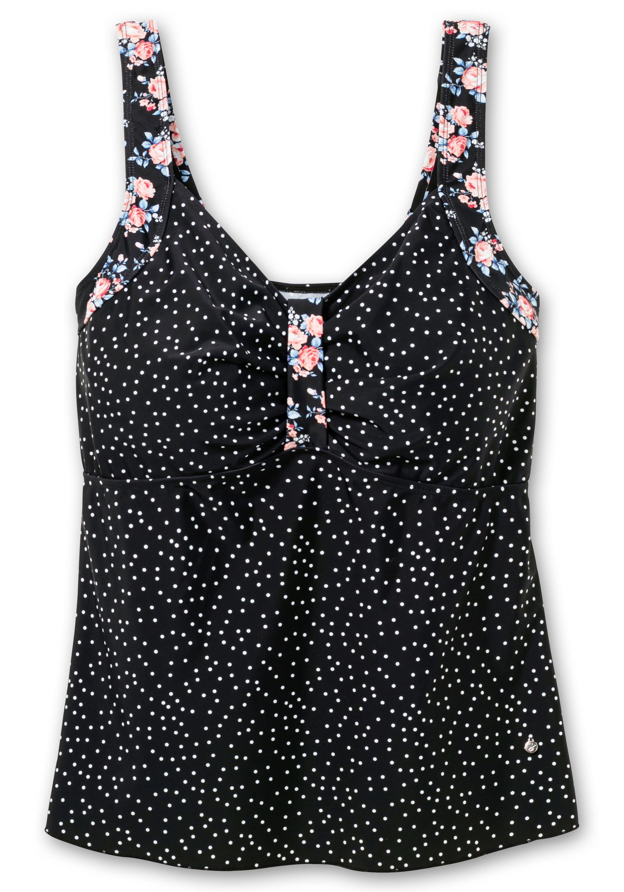 Set aus Tankini-Top und Hose, im Mustermix