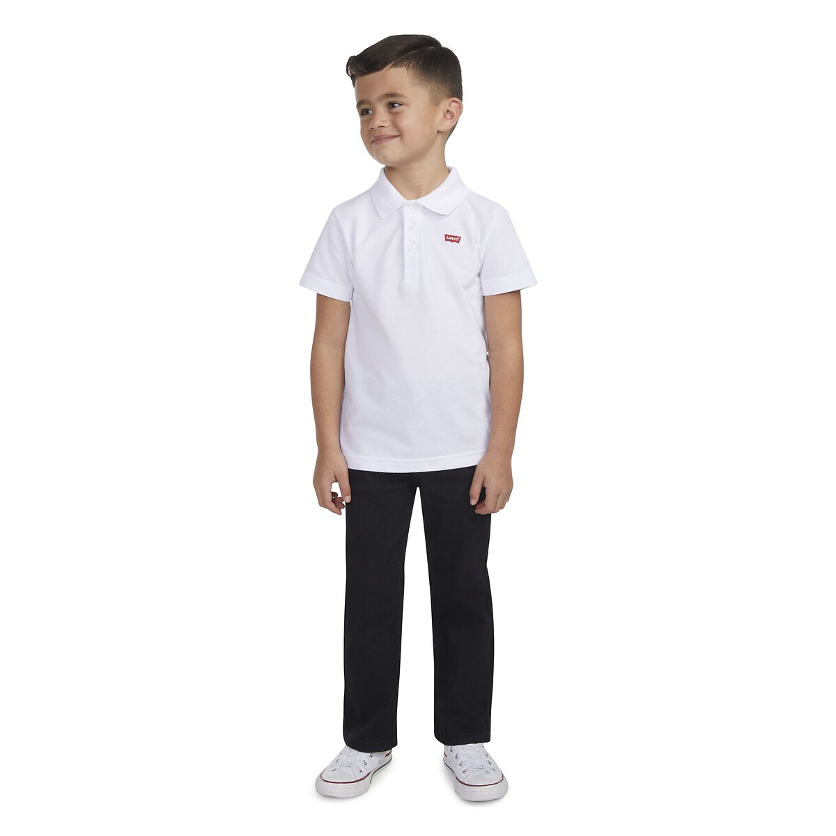 Camisa polo infantil Levi's de manga curta