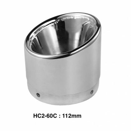 Embout du silencieux Ixil SORTIE DE GAZ HC2-60C/B Universel - Gris