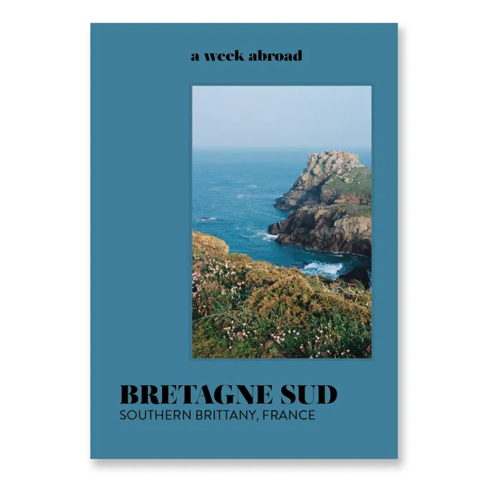 A Week Abroad Livre de voyage - Bretagne Sud | Bleu
